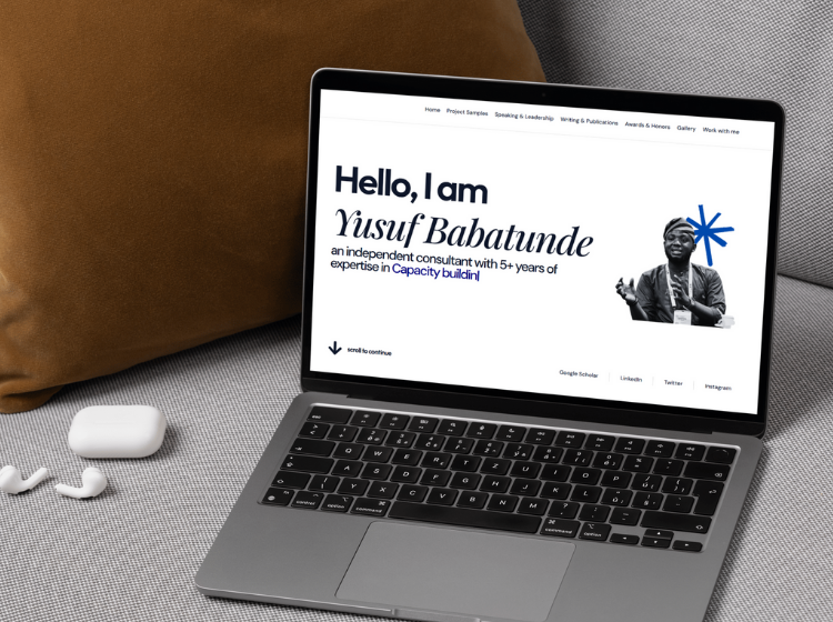 yusuf personal website home page